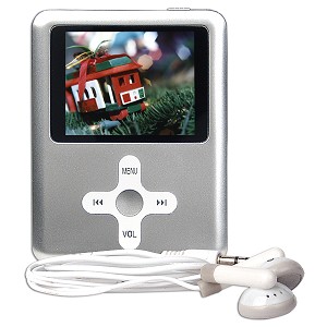 2GB USB 2.0 MP4/MP3/ FM/Voice w/1.8" LCD (Silver)